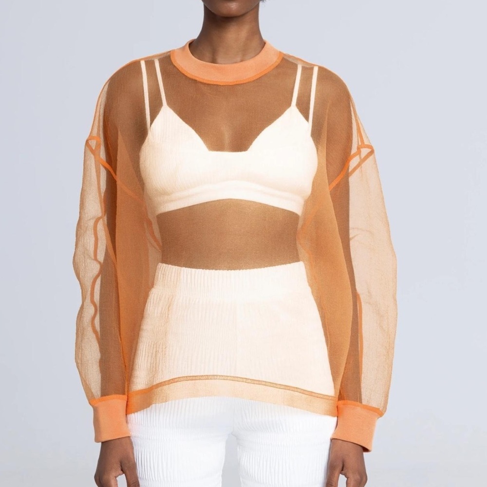 Organza Sweatshirt